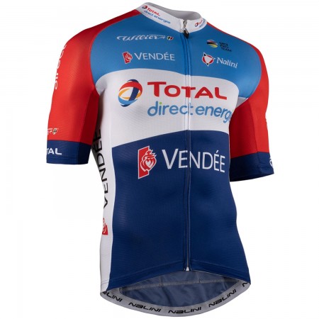 Maglia 2021 Team TotalEnergies N001 Manica Corta